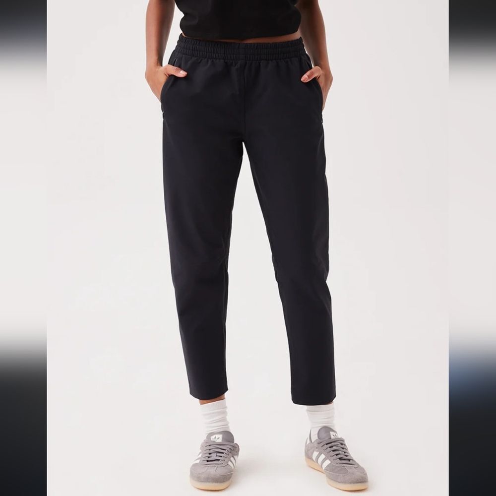 Outdoor Voices Womens RecTrek 26" Pant Size XXL Black Water Repellant Joggers